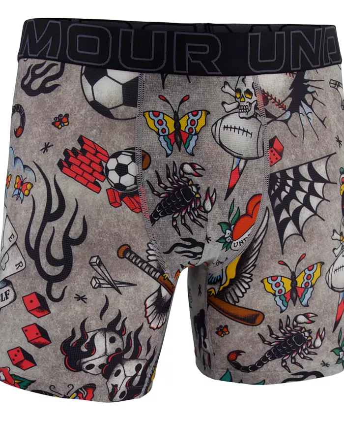 Мужские печатные боксеры Performance Tech Mesh 6" Under Armour
Мужские печатные боксеры Performance Tech Mesh 6" Under Armour