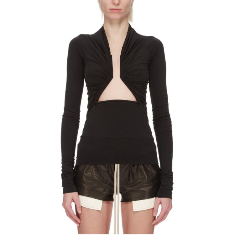 Рубашка женская черная Rick Owens
Рубашка женская черная Rick Owens