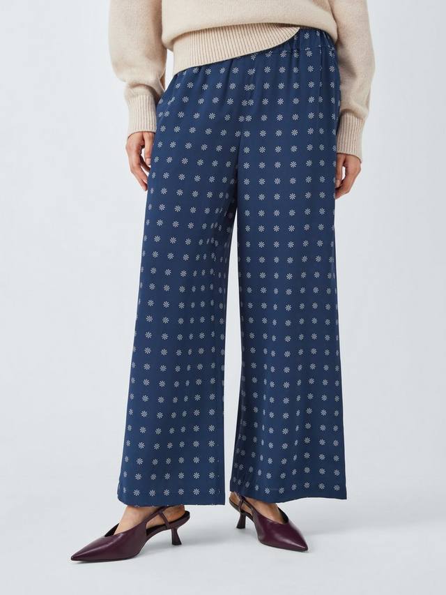 Брюки Eusebio в горошек из чистого шёлка Weekend MaxMara, Navy
Брюки Eusebio в горошек из чистого шёлка Weekend MaxMara, Navy