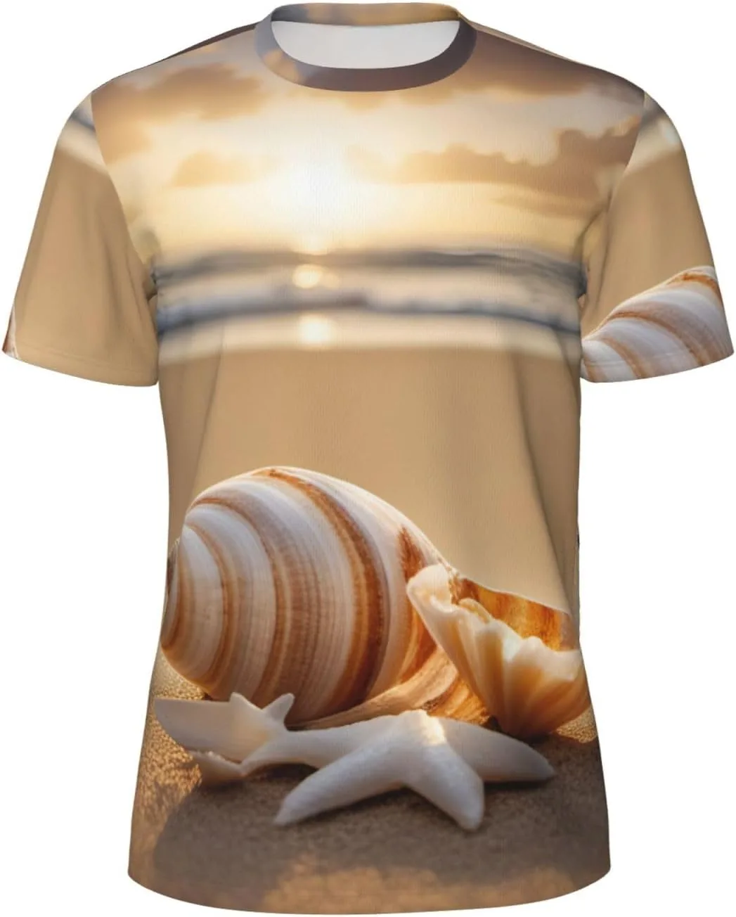 Футболка мужская летняя с принтом Seashell Landscape On The Beach, короткий рукав, легкая, дышащая SDFHU
Футболка мужская летняя с принтом Seashell Landscape On The Beach, короткий рукав, легкая, дышащая SDFHU