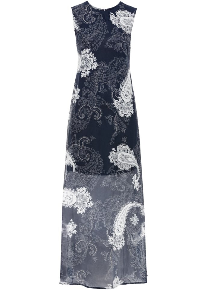 Шифоновое летнее платье макси Bodyflirt, синий
Шифоновое летнее платье макси Bodyflirt, синий