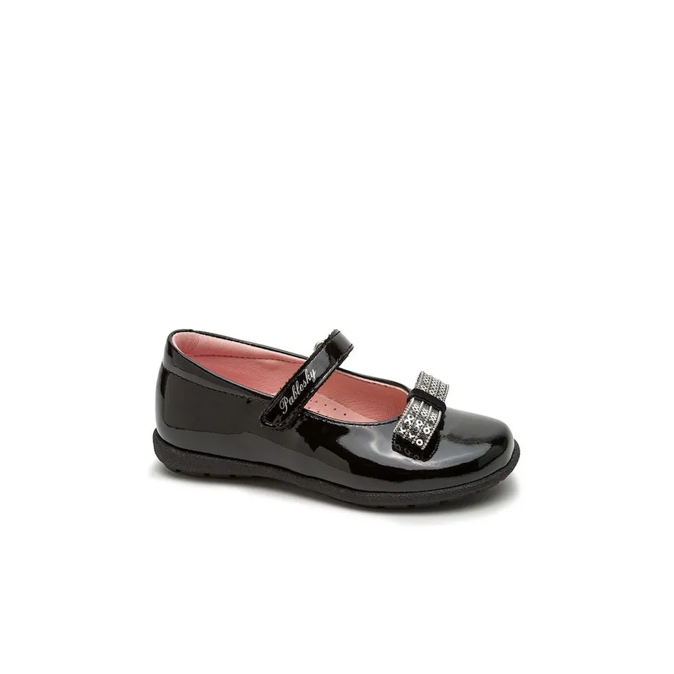 Детские туфельки Merceditas из лаковой кожи черного цвета Pablosky
Детские туфельки Merceditas из лаковой кожи черного цвета Pablosky