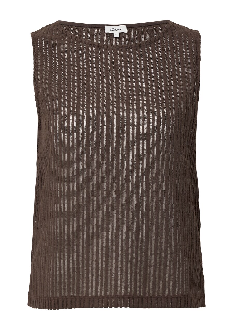 Вязаный топ s.Oliver, Dark brown
Вязаный топ s.Oliver, Dark brown