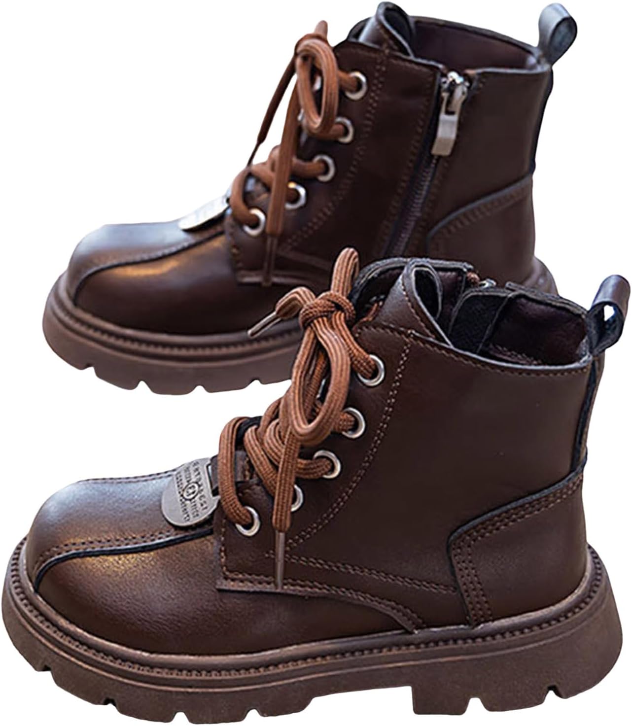 Детские классические походные ботинки для мальчиков и девочек, кожаные с шнуровкой, уличные высокие кроссовки с нескользящей подошвой, повседневная обувь, зимние боевые ботинки для малышей, удобные ботиночки с боковой молнией Generic, Brown
Детские классические походные ботинки для мальчиков и девочек, кожаные с шнуровкой, уличные высокие кроссовки с нескользящей подошвой, повседневная обувь, зимние боевые ботинки для малышей, удобные ботиночки с боковой молнией Generic, Brown