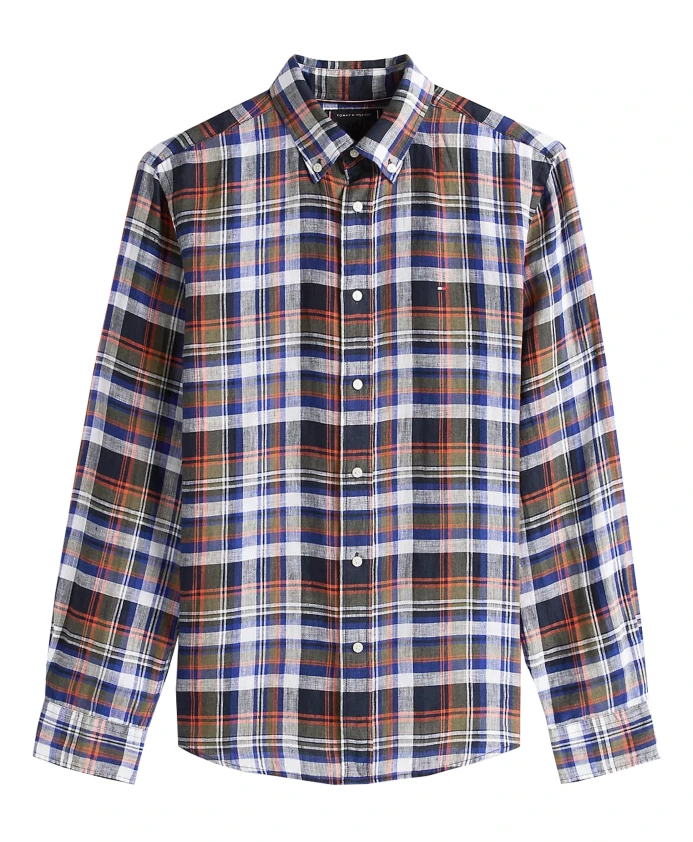 Клетчатая льняная рубашка в стиле «пустынное небо» Tommy Hilfiger, мультиколор
Клетчатая льняная рубашка в стиле «пустынное небо» Tommy Hilfiger, мультиколор