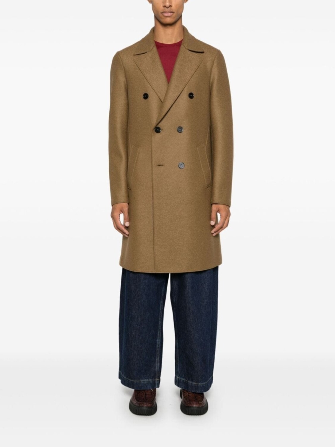 Harris Wharf London шерстяное пальто, коричневый
Harris Wharf London шерстяное пальто, коричневый