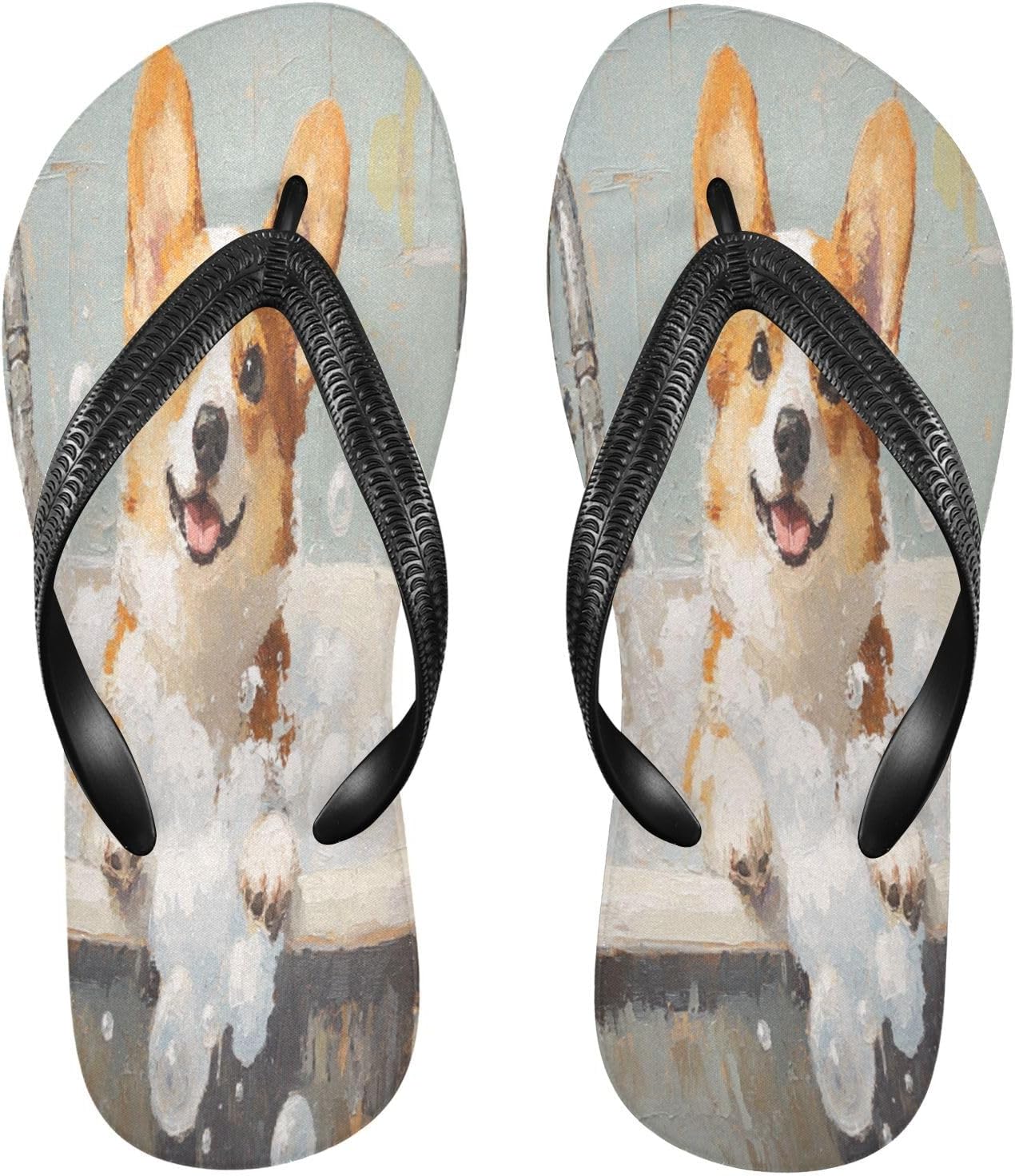 Вьетнамки для пляжа с корги, бежевые, резиновые, нескользящие летние шлепанцы для душа, обувь для прогулок, женская и мужская Sinestour
Вьетнамки для пляжа с корги, бежевые, резиновые, нескользящие летние шлепанцы для душа, обувь для прогулок, женская и мужская Sinestour