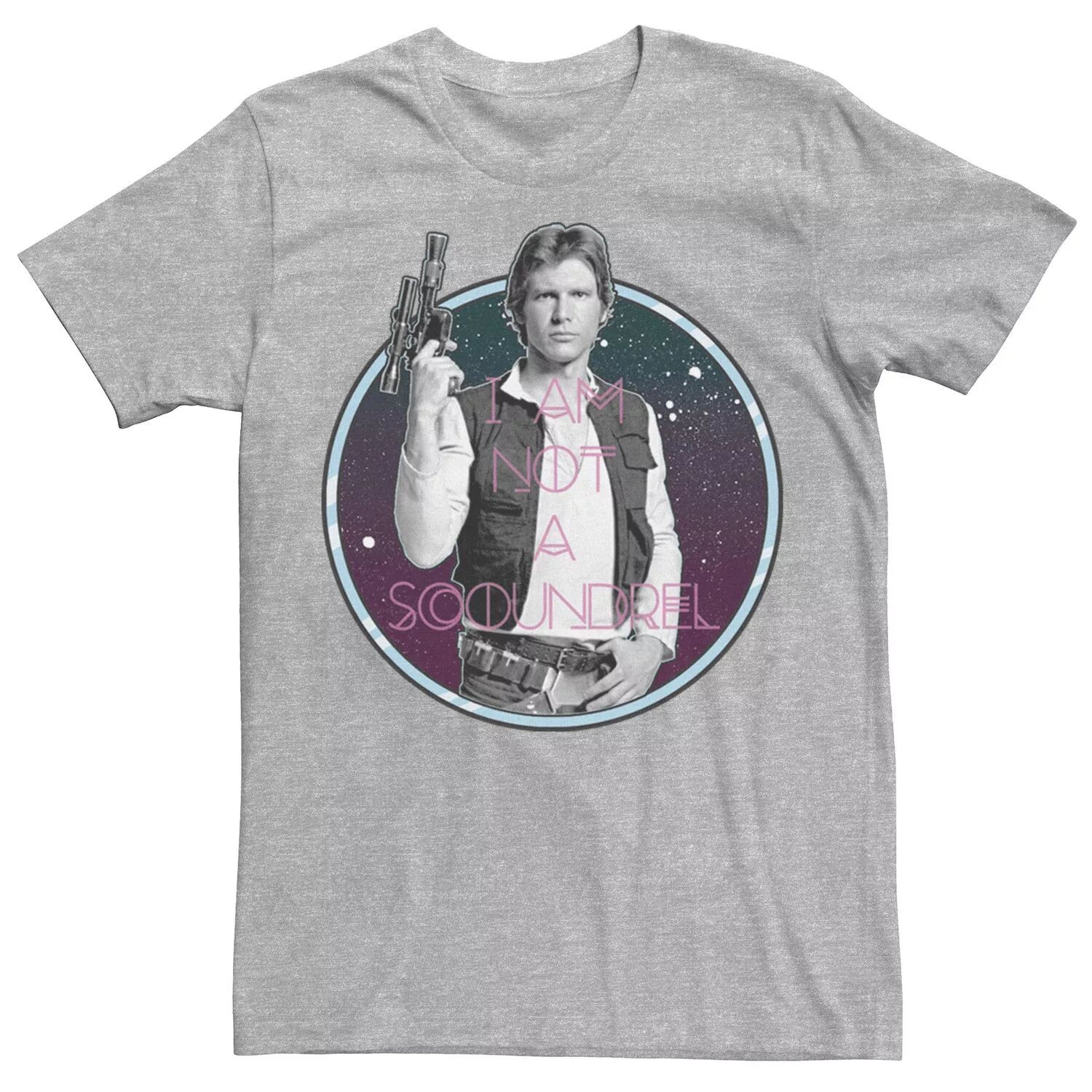 Мужская футболка Han Solo Not a Scoundrel Classic Pose Star Wars
Мужская футболка Han Solo Not a Scoundrel Classic Pose Star Wars