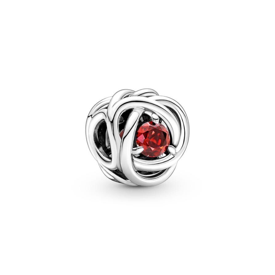 Шарм July True Red Eternity Circle Pandora, стерлинговое серебро
Шарм July True Red Eternity Circle Pandora, стерлинговое серебро