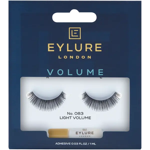 Накладные ресницы с клеем, эффект утолщения 083, 2 шт. / 1 уп. Eylure Volume
Накладные ресницы с клеем, эффект утолщения 083, 2 шт. / 1 уп. Eylure Volume