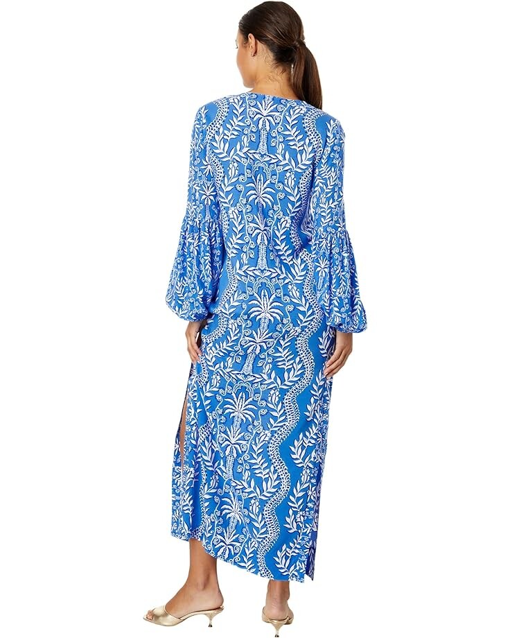 Платье Lilly Pulitzer Laurelie Long Sleeve Maxi, цвет Abaco Blue Have It Both Rays Engineered Woven Maxi
Платье Lilly Pulitzer Laurelie Long Sleeve Maxi, цвет Abaco Blue Have It Both Rays Engineered Woven Maxi