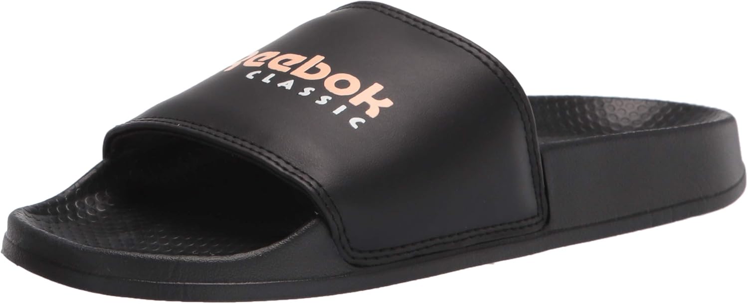 Сандалии Reebok Classic Slide, черный/оранжевый
Сандалии Reebok Classic Slide, черный/оранжевый