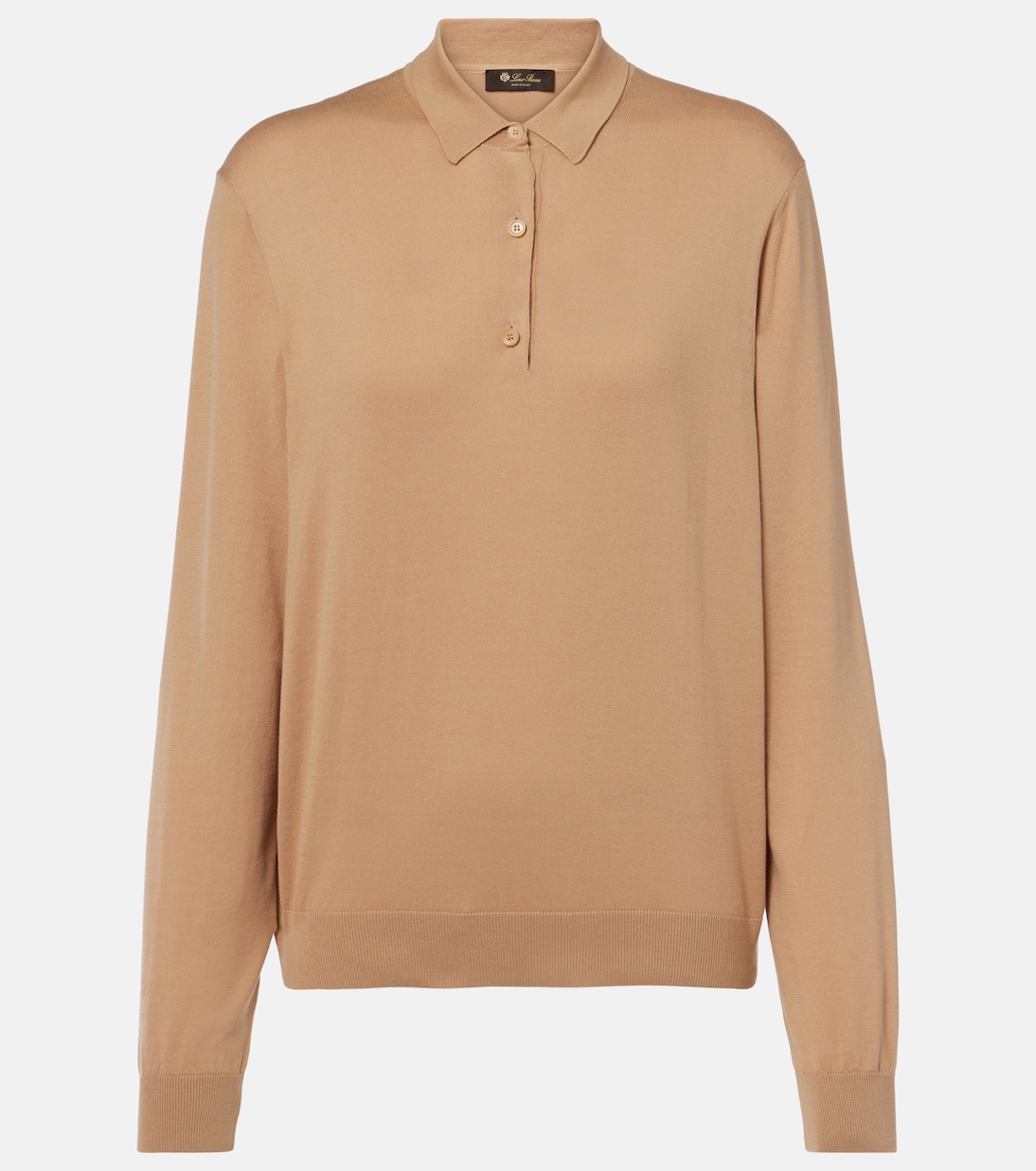 Хлопковый поло-свитер Ice Wish Loro Piana, Shoreline
Хлопковый поло-свитер Ice Wish Loro Piana, Shoreline