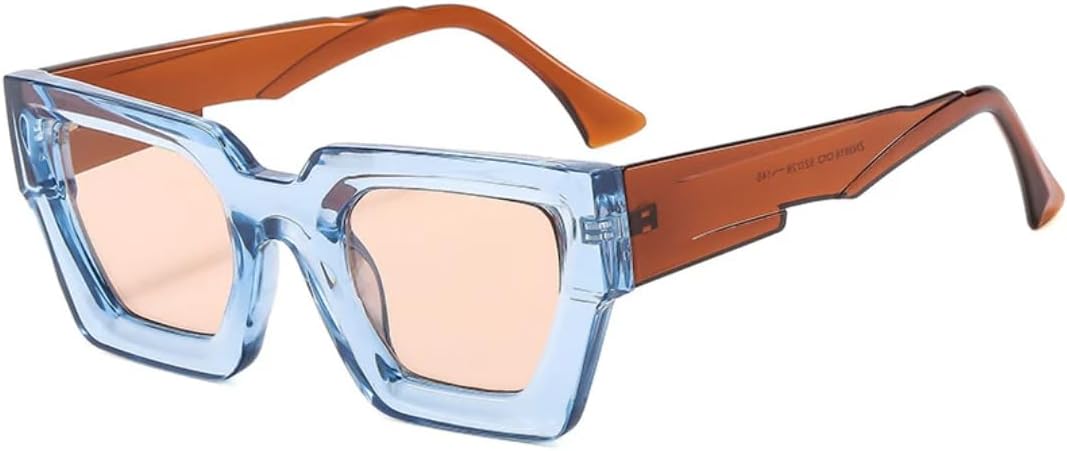 Модные женские солнцезащитные очки «кошачий глаз» для активного отдыха на открытом воздухе, ретро-стиль, желто-синие линзы, защита от УФ-излучения UV400, модные мужские солнцезащитные очки UUPTTPL, Blue Brown Champagne
Модные женские солнцезащитные очки «кошачий глаз» для активного отдыха на открытом воздухе, ретро-стиль, желто-синие линзы, защита от УФ-излучения UV400, модные мужские солнцезащитные очки UUPTTPL, Blue Brown Champagne