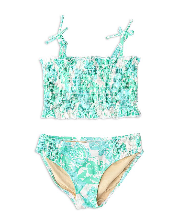 Детский 2-х предметный купальник "Charming Rose" с цветочным принтом и сборкой - для малышей и детей постарше Shade Critters, зеленый
Детский 2-х предметный купальник "Charming Rose" с цветочным принтом и сборкой - для малышей и детей постарше Shade Critters, зеленый