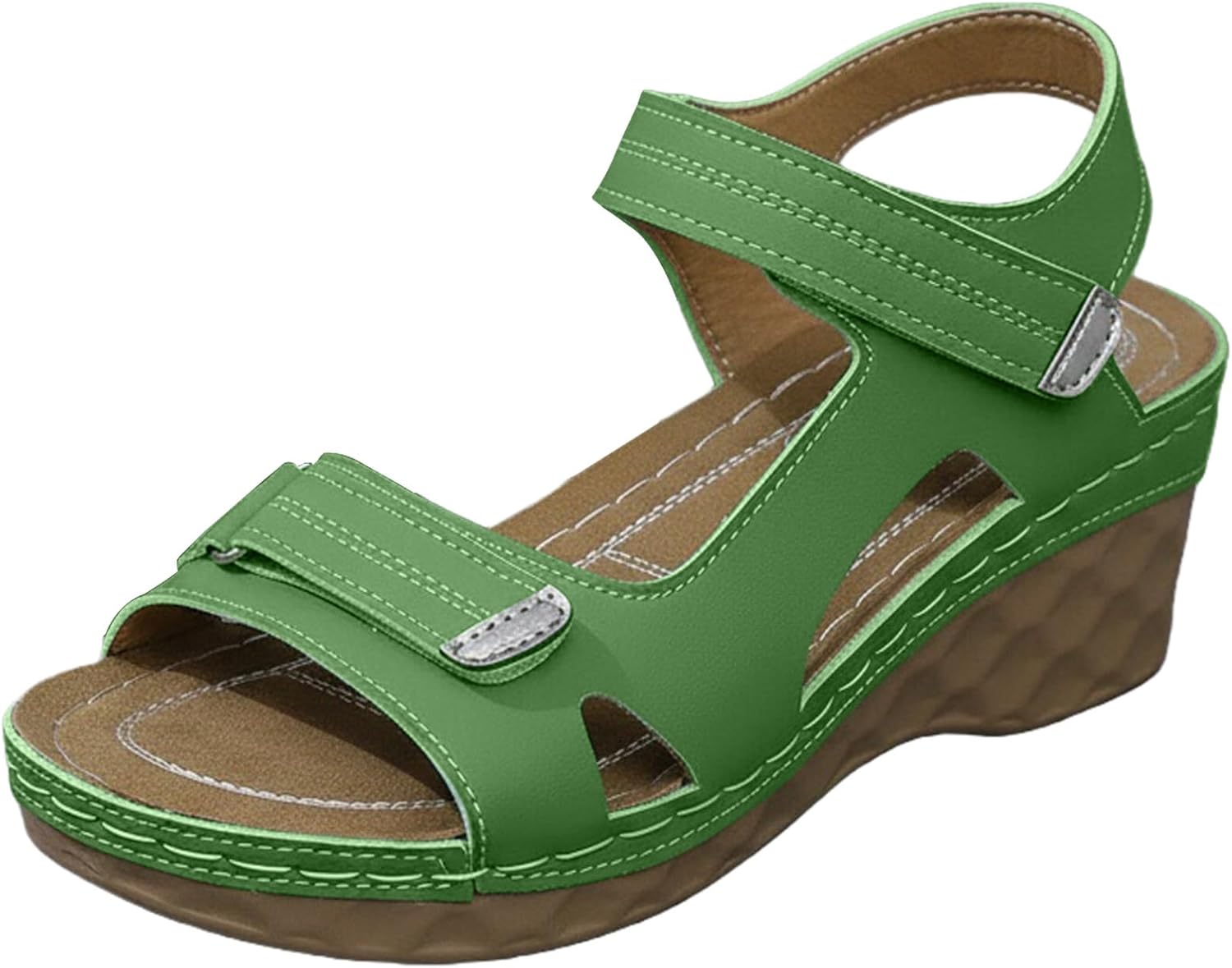 Женские удобные ортопедические сандалии с поддержкой свода стопы, сандалии для ходьбы, открытый носок, на платформе, для лечения подошвенного фасциита, летние повседневные туфли, модные нескользящие Toumov, зеленый
Женские удобные ортопедические сандалии с поддержкой свода стопы, сандалии для ходьбы, открытый носок, на платформе, для лечения подошвенного фасциита, летние повседневные туфли, модные нескользящие Toumov, зеленый