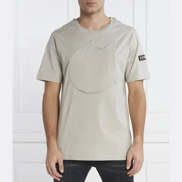 Футболка стандартного кроя Iceberg, серый 
Футболка стандартного кроя Iceberg, серый