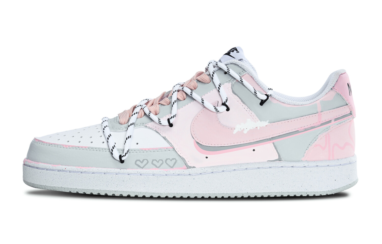 Кроссовки Nike Court Vision 1 Skateboarding Shoes Women's Low-top White/grey/pink, белый/серый/розовый
Кроссовки Nike Court Vision 1 Skateboarding Shoes Women's Low-top White/grey/pink, белый/серый/розовый