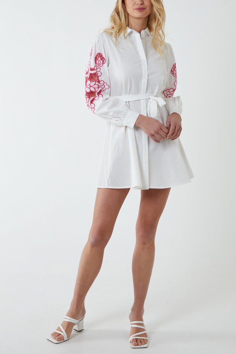 Рубашка-туника с вышитыми рукавами и вырезами Blue Vanilla, розовый
Рубашка-туника с вышитыми рукавами и вырезами Blue Vanilla, розовый