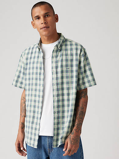 Аутентичная рубашка с коротким рукавом на пуговицах Levi's, цвет Xavier Plaid Vintage - Blue
Аутентичная рубашка с коротким рукавом на пуговицах Levi's, цвет Xavier Plaid Vintage - Blue