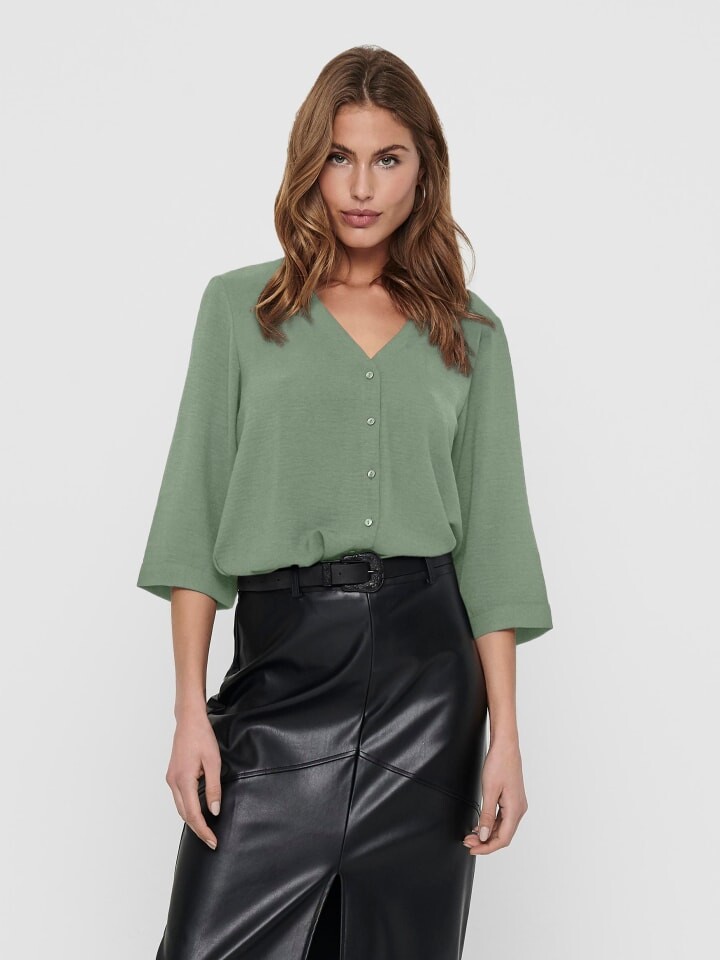 Блуза JACQUELINE de YONG Leichtes Crepe Hemd Blusen Shirt Basic Top Oberteil JDYLION, темно-зеленый
Блуза JACQUELINE de YONG Leichtes Crepe Hemd Blusen Shirt Basic Top Oberteil JDYLION, темно-зеленый