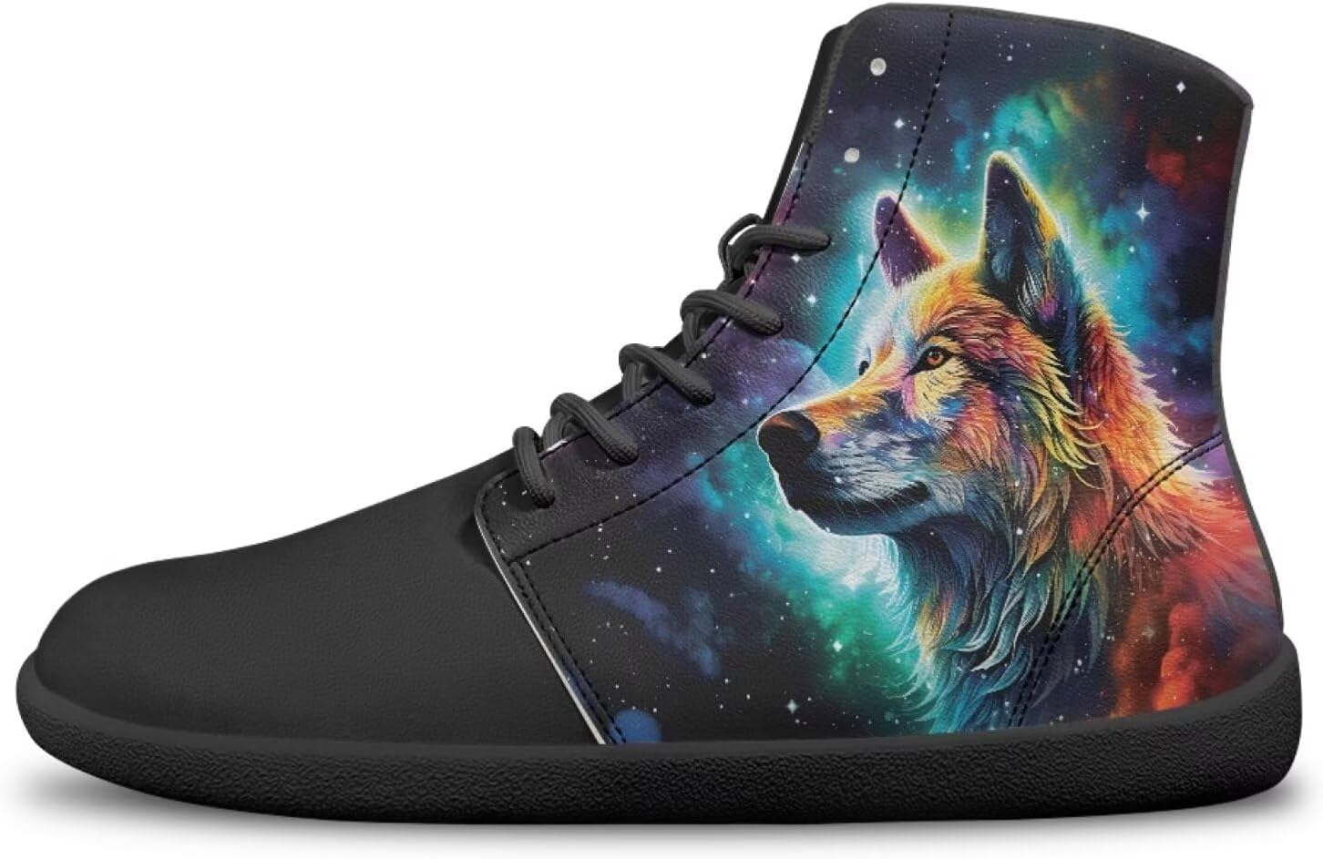 Кроссовки высокие босоножки для женщин и мужчин плоские босые спортивные ботинки Bychecar, Wolf Galaxy
Кроссовки высокие босоножки для женщин и мужчин плоские босые спортивные ботинки Bychecar, Wolf Galaxy