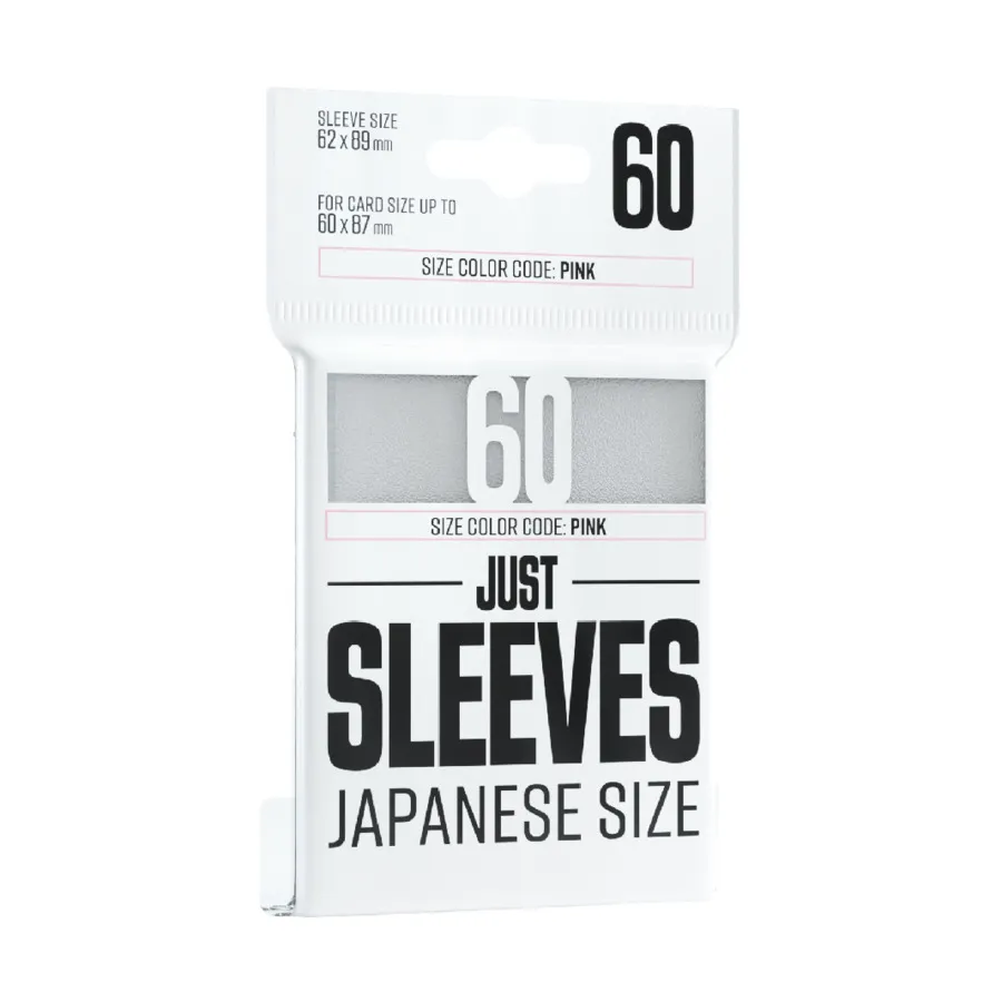 Японский размер 62x89 мм — белый (60), Just Sleeves (Card Sleeves)
Японский размер 62x89 мм — белый (60), Just Sleeves (Card Sleeves)