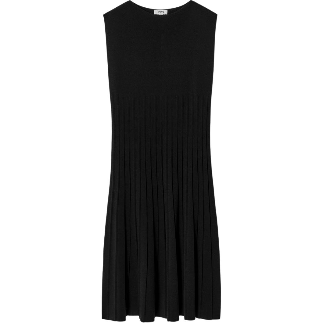 COS Женское черное платье без рукавов
COS Женское черное платье без рукавов