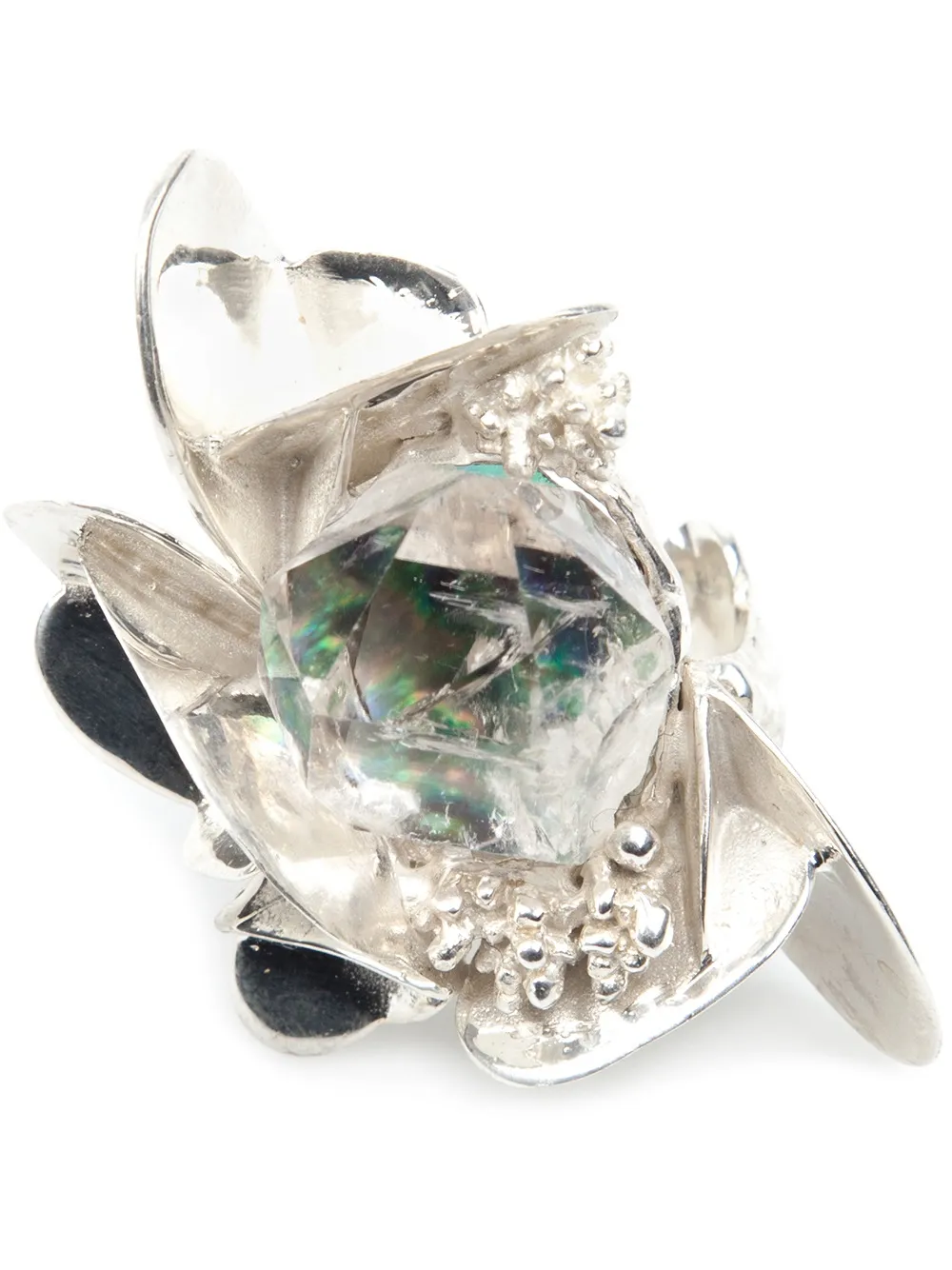 Кольцо с кристаллом Yukié Deuxpoints, металлик
Кольцо с кристаллом Yukié Deuxpoints, металлик