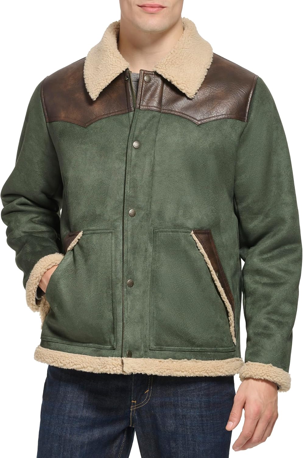 Мужская куртка Levi's из искусственной овчины Levi's из смешанной ткани, Green
Мужская куртка Levi's из искусственной овчины Levi's из смешанной ткани, Green