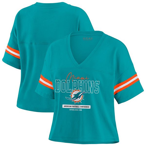 Женская футболка Aqua Miami Dolphins с цветными блоками, укороченная, с V-образным вырезом Wear By Erin Andrews, Синий, Женская футболка Aqua Miami Dolphins с цветными блоками, укороченная, с V-образным вырезом Wear By Erin Andrews
Женская футболка Aqua Miami Dolphins с цветными блоками, укороченная, с V-образным вырезом Wear By Erin Andrews, Синий, Женская футболка Aqua Miami Dolphins с цветными блоками, укороченная, с V-образным вырезом Wear By Erin Andrews