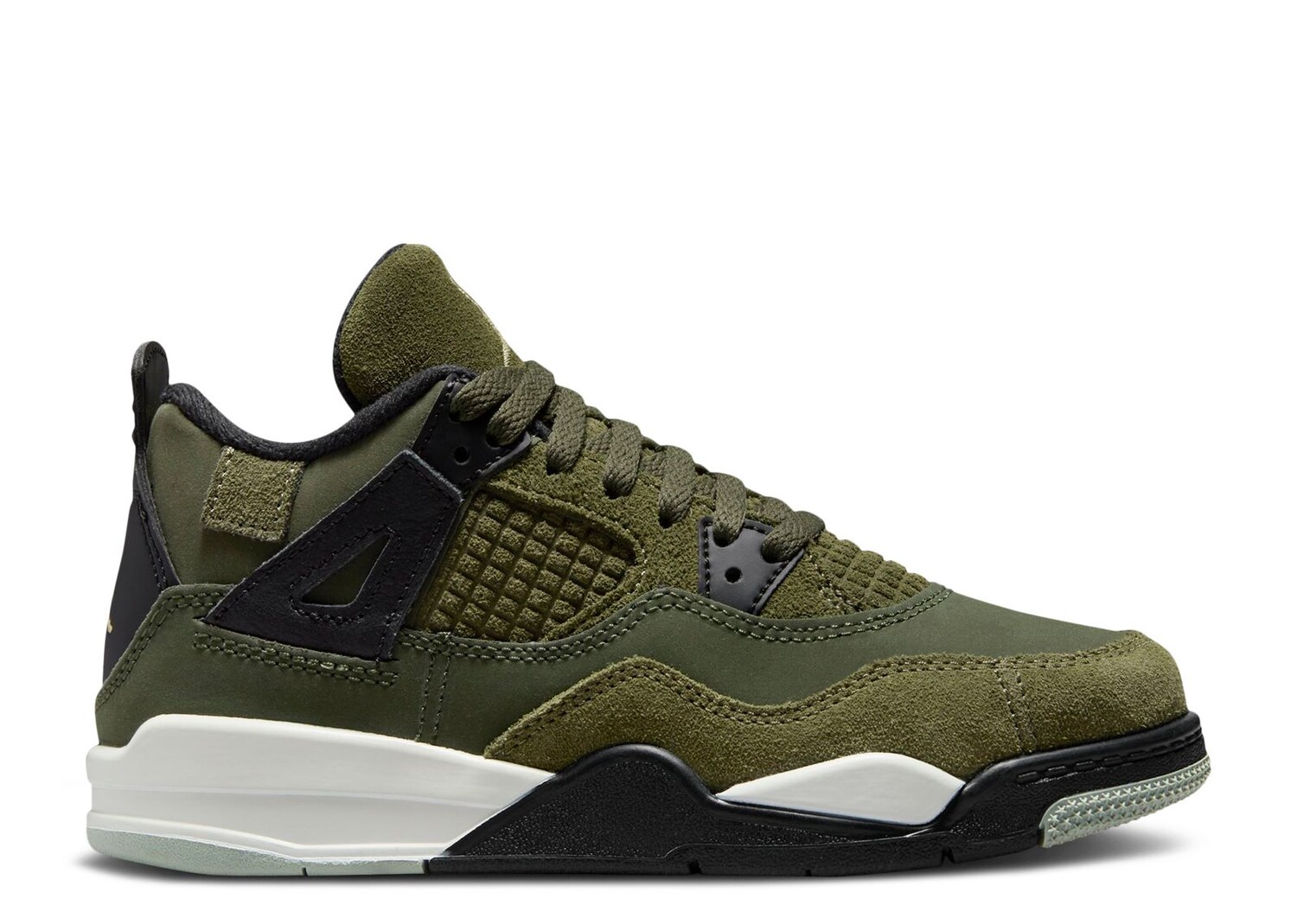 Кроссовки Air Jordan Air Jordan 4 Retro Se Ps 'Craft - Olive', зеленый 
Кроссовки Air Jordan Air Jordan 4 Retro Se Ps 'Craft - Olive', зеленый