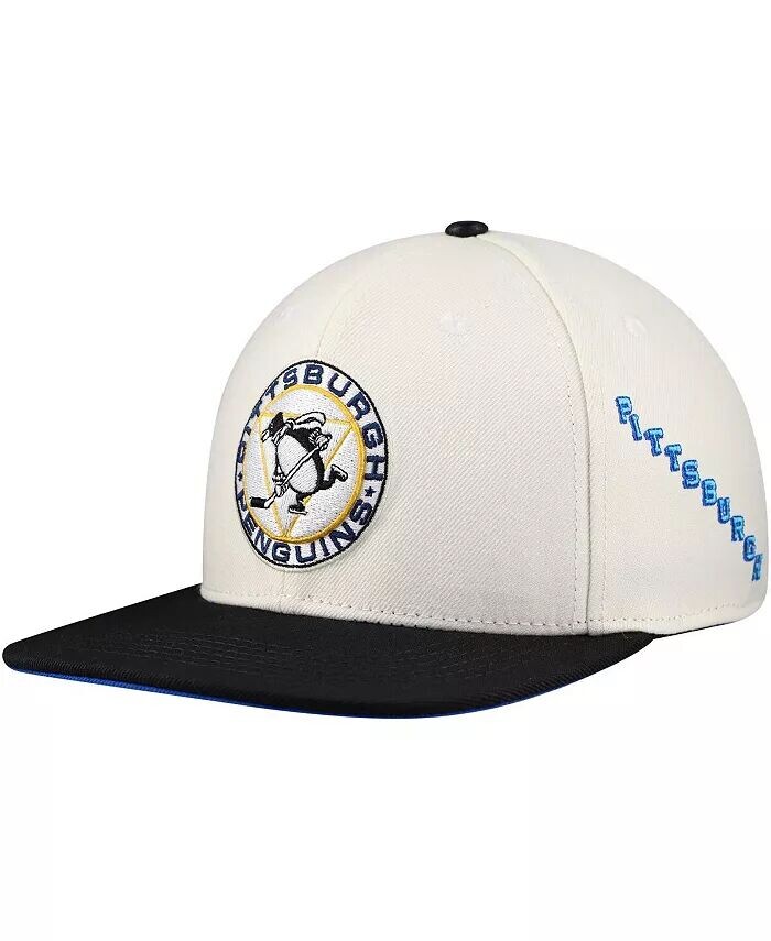 Мужская кремовая кепка Snapback с логотипом Pittsburgh Penguins в стиле ретро Pro Standard, бежевый
Мужская кремовая кепка Snapback с логотипом Pittsburgh Penguins в стиле ретро Pro Standard, бежевый