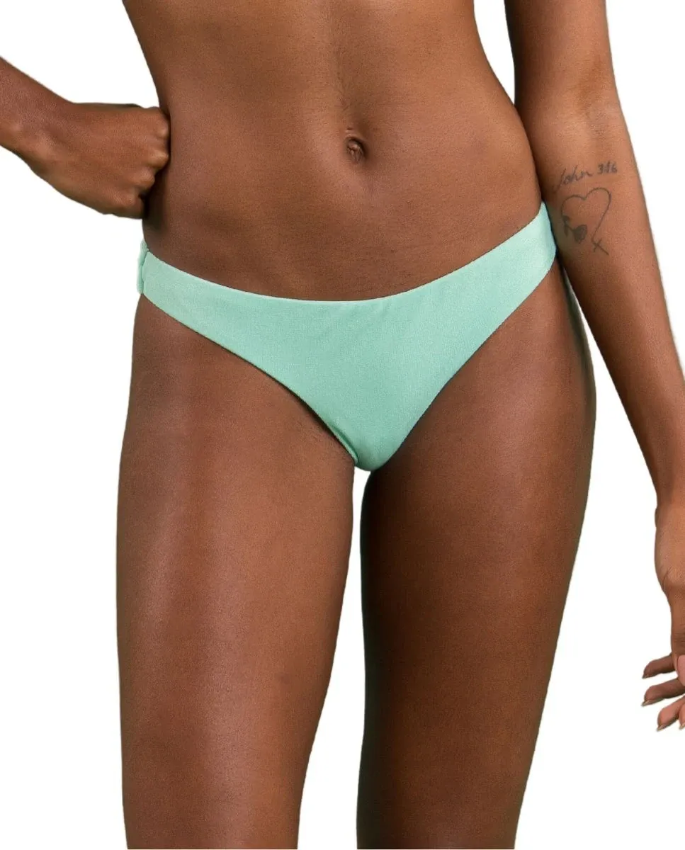 Гладкие бразильские плавки бикини Río de Sol, светло-зеленый
Гладкие бразильские плавки бикини Río de Sol, светло-зеленый