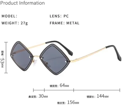 Модные солнцезащитные очки с геометрическим ромбом для женщин, винтажные, с линзами цвета «голубой чай», градиентные солнцезащитные очки UV400 для женщин MTZJH, C2
Модные солнцезащитные очки с геометрическим ромбом для женщин, винтажные, с линзами цвета «голубой чай», градиентные солнцезащитные очки UV400 для женщин MTZJH, C2