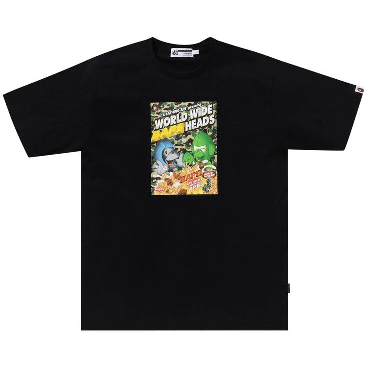 Футболка BAPE Heads Flyer Tee 'Black'
Футболка BAPE Heads Flyer Tee 'Black'