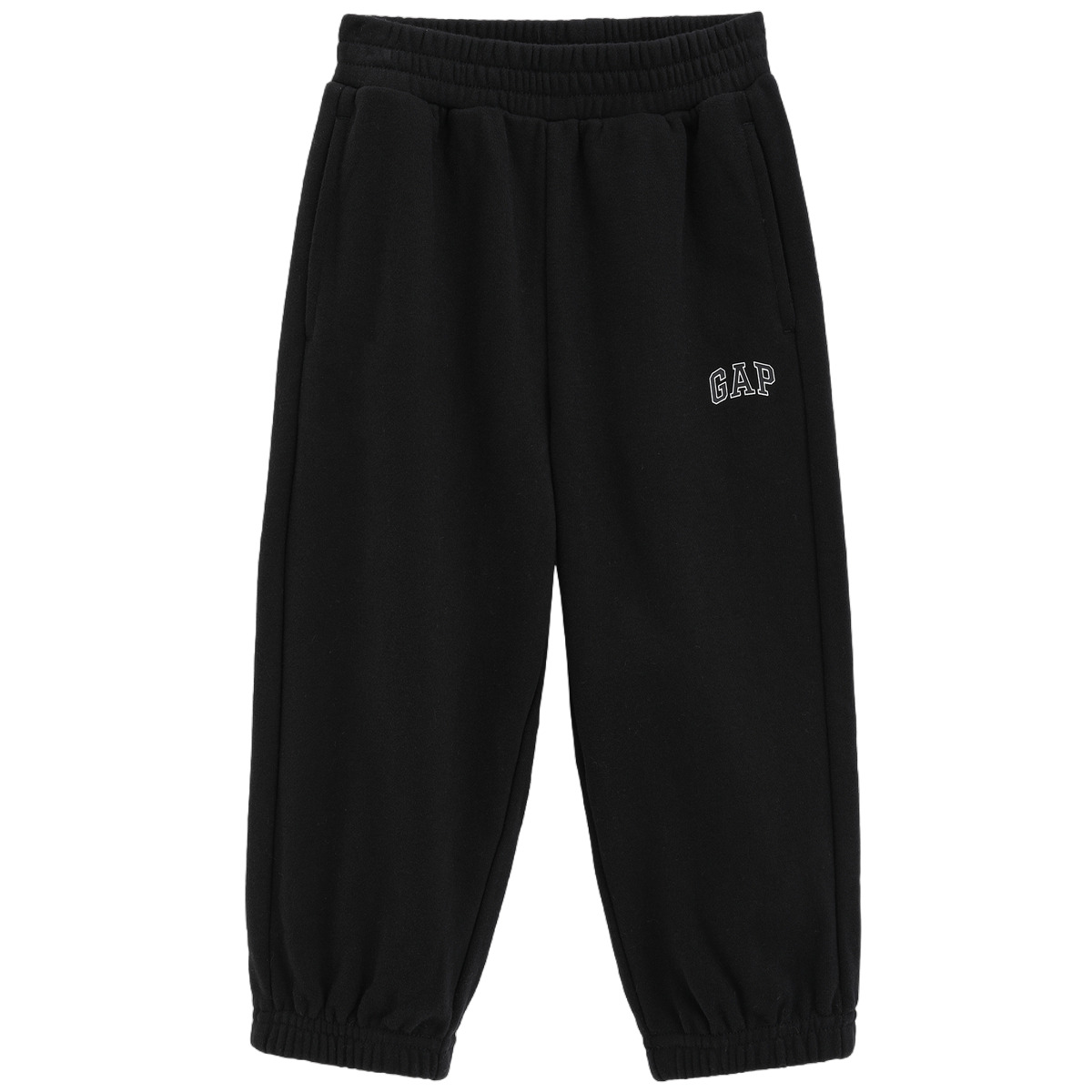 Логотип Sweatpants на шнурке для детей весна GAP, черный
Логотип Sweatpants на шнурке для детей весна GAP, черный