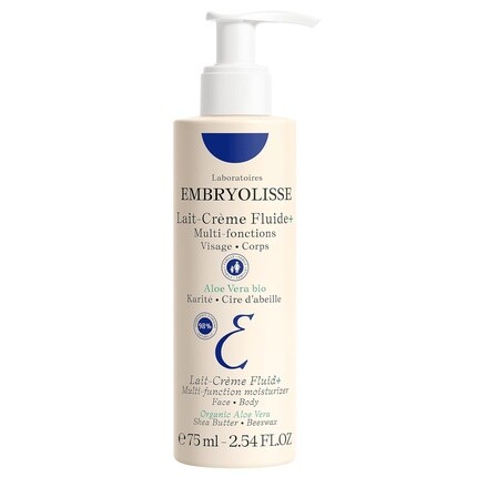 Embryolisse Lait Creme Жидкий крем для лица и тела Легкий увлажняющий крем с маслом ши и алоэ вера, 2,54 жидких унции 
Embryolisse Lait Creme Жидкий крем для лица и тела Легкий увлажняющий крем с маслом ши и алоэ вера, 2,54 жидких унции