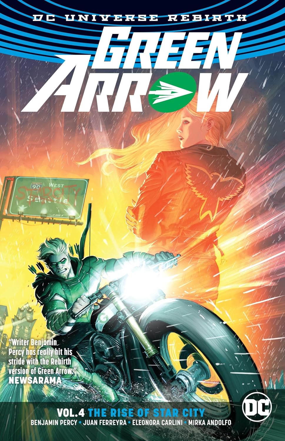 Green Arrow Vol. 4: The Rise of Star City (Rebirth) (Green Arrow: DC Universe Rebirth) (DC Comics)
Green Arrow Vol. 4: The Rise of Star City (Rebirth) (Green Arrow: DC Universe Rebirth) (DC Comics)