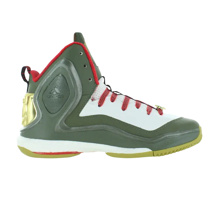 Кроссовки Adidas D Rose 5 Boost 'Year of the Goat', зеленый 
Кроссовки Adidas D Rose 5 Boost 'Year of the Goat', зеленый