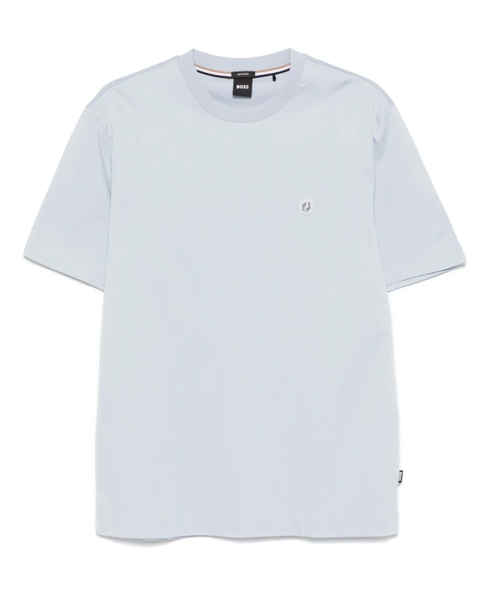 Хлопковая футболка с вышивкой, стандартного кроя. Hugo, синий
Хлопковая футболка с вышивкой, стандартного кроя. Hugo, синий