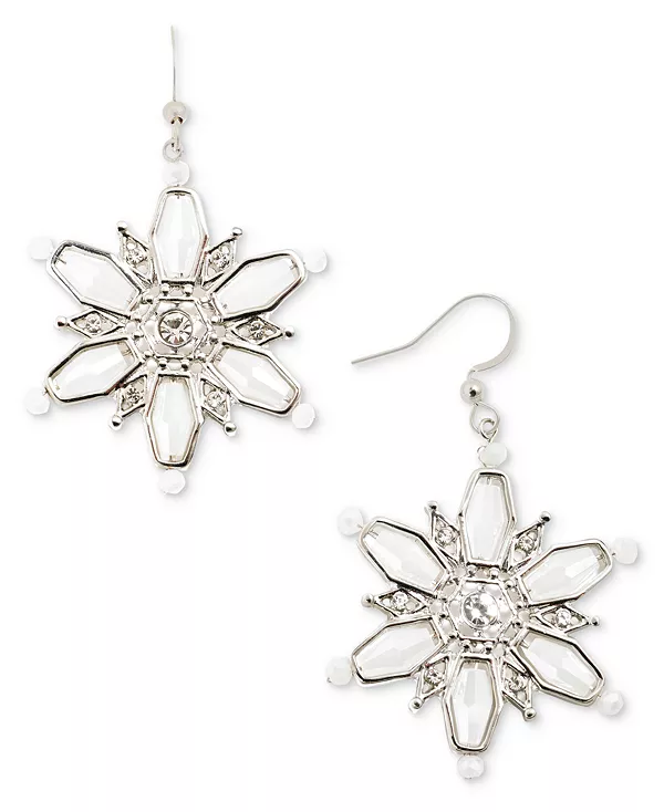 Серьги-Подвески в форме снежинок из серебристого кристалла, созданные для Macy's Holiday Lane, multi
Серьги-Подвески в форме снежинок из серебристого кристалла, созданные для Macy's Holiday Lane, multi