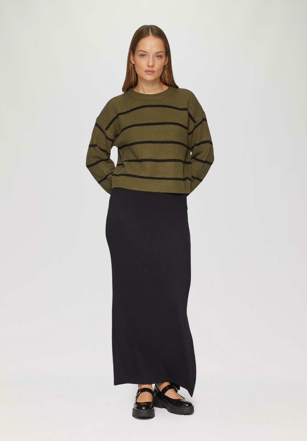 Джемпер MIT RINGELN QS, черный
Джемпер MIT RINGELN QS, черный