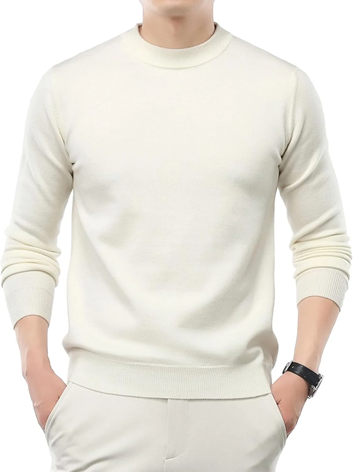 Мужской полуводолазка Slim Fit из мягкой шерсти
Мужской полуводолазка Slim Fit из мягкой шерсти