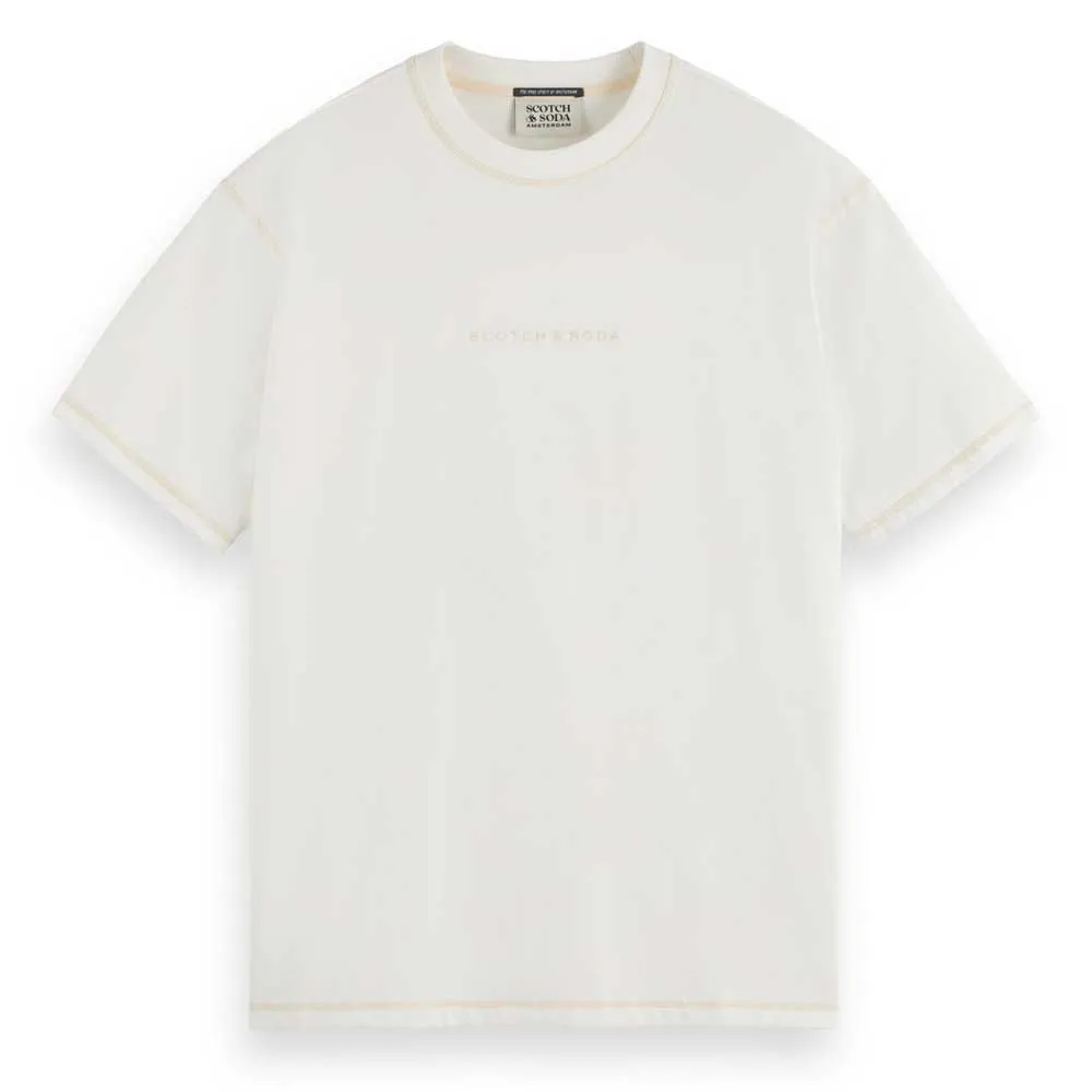 Футболка с коротким рукавом Scotch & Soda Core Logo Front, белый
Футболка с коротким рукавом Scotch & Soda Core Logo Front, белый