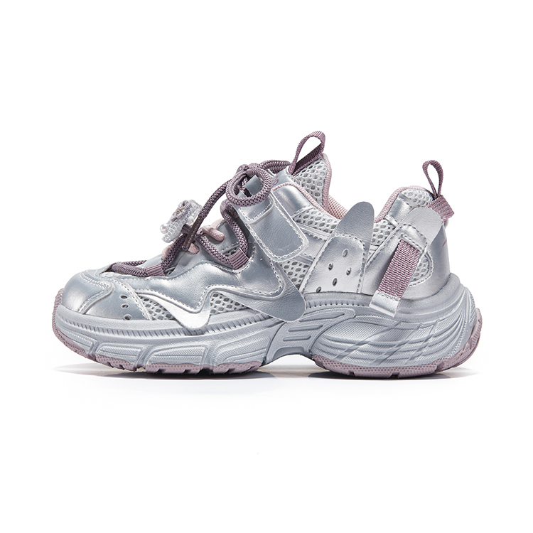 Нескользящие дышащие низкие повседневные кроссовки для детей 7-PE, серебряный/серый/фиолетовый
Нескользящие дышащие низкие повседневные кроссовки для детей 7-PE, серебряный/серый/фиолетовый