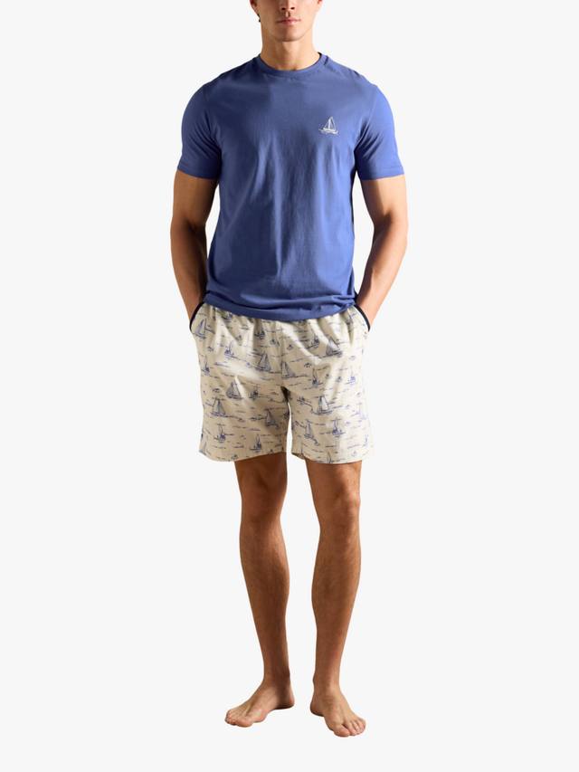 Пижамный комплект с коротким рукавом и шортами Joules, Navy/Multi
Пижамный комплект с коротким рукавом и шортами Joules, Navy/Multi