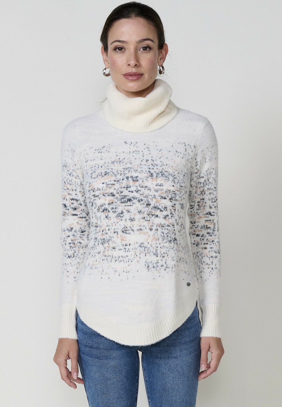 Джемпер Koroshi CON CUELLO ALTO, Off White/Off-White
Джемпер Koroshi CON CUELLO ALTO, Off White/Off-White