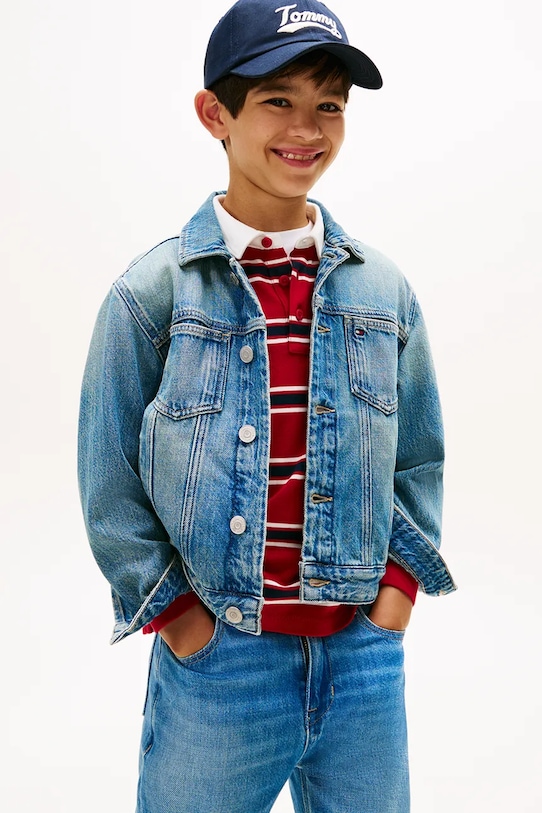 Детская джинсовая куртка Tommy Hilfiger, синий
Детская джинсовая куртка Tommy Hilfiger, синий