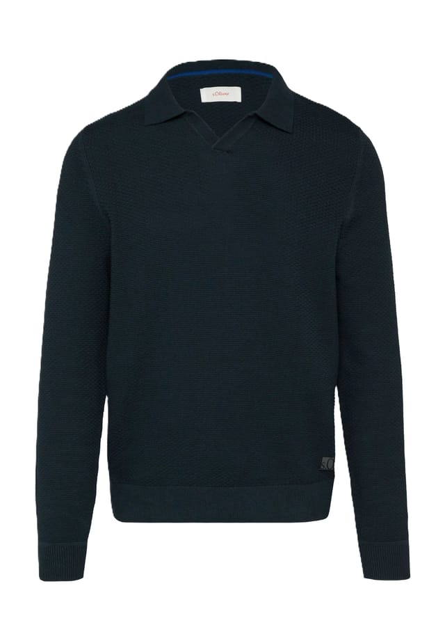 Вязаный свитер хлопок S.Oliver, синий
Вязаный свитер хлопок S.Oliver, синий